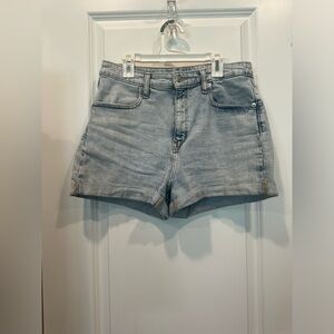 Wild fable size 10/30R light wash highest rise shorts